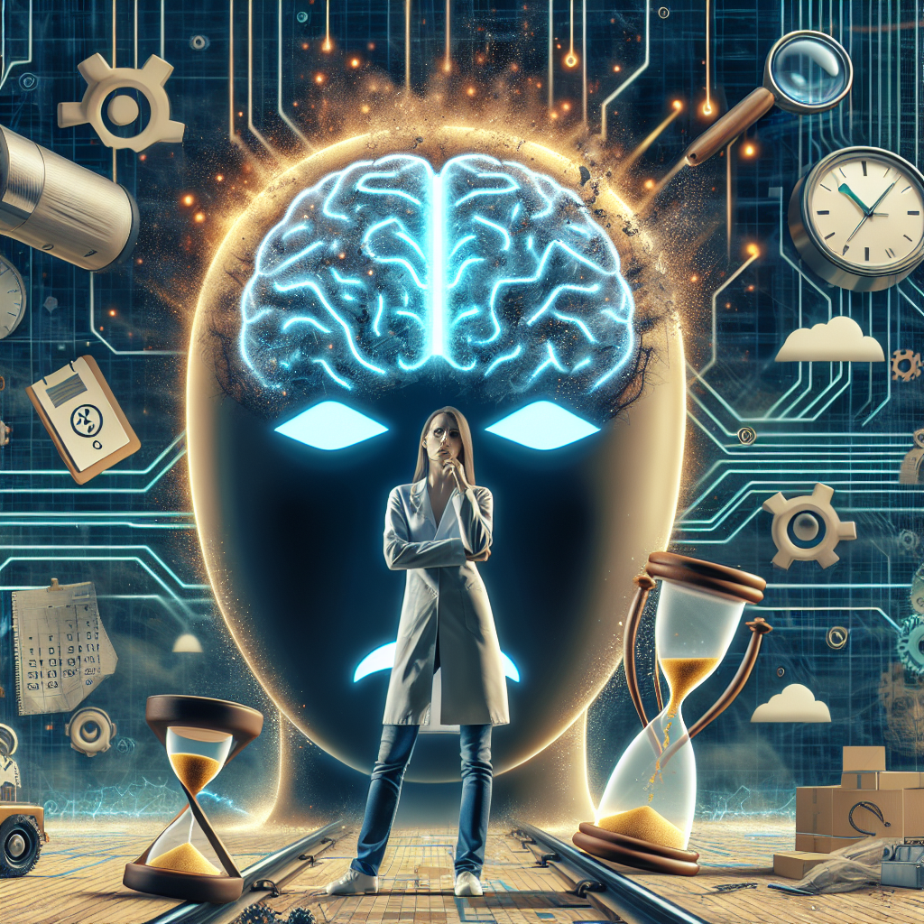 "Apple's Siri AI transformation: a visual representation showcasing the challenges and features in development for Siri's AI upgrade, highlighting potential delays in release."