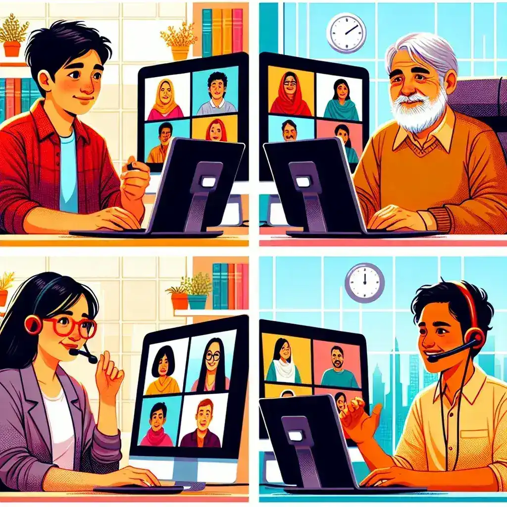 How do I use video conferencing software?