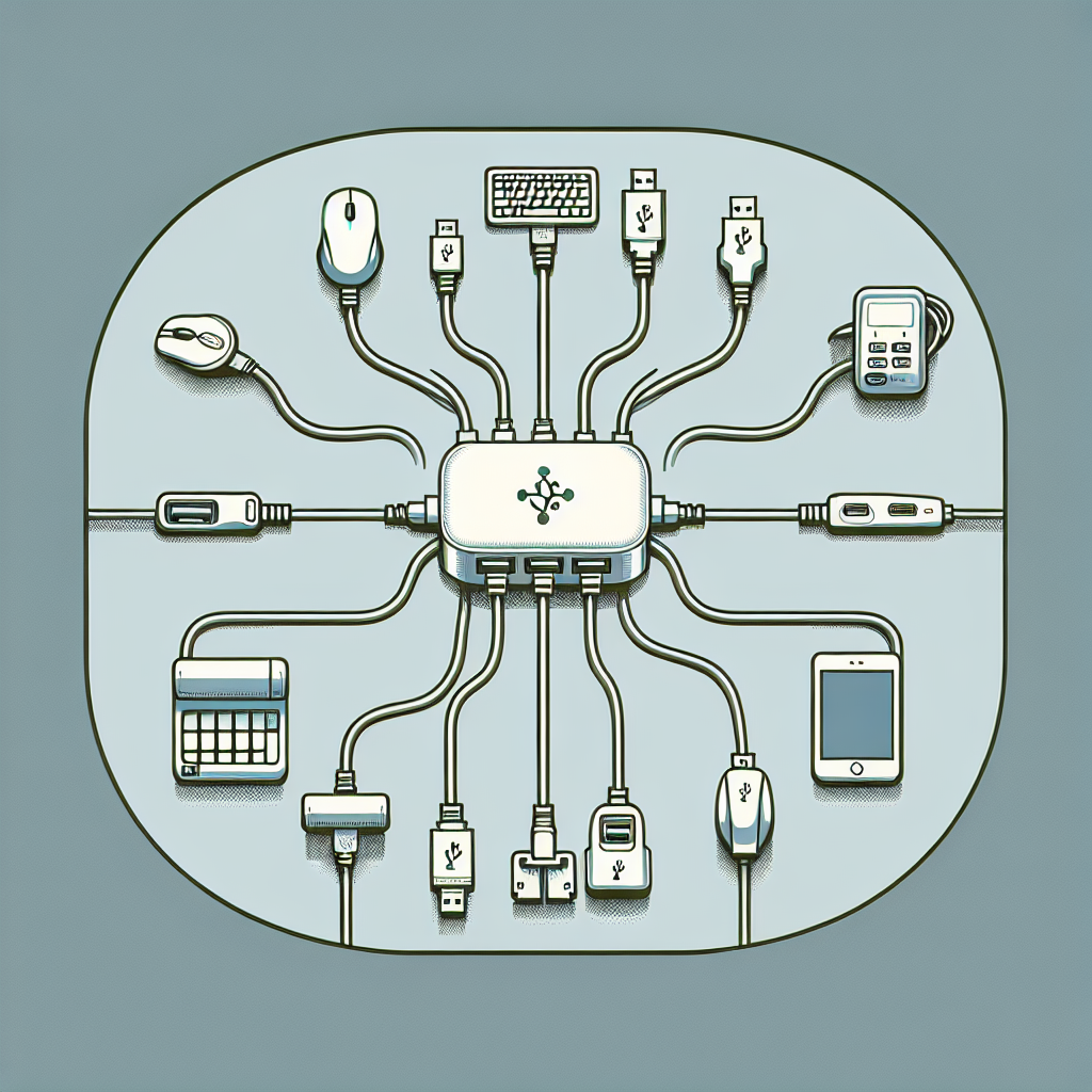 How Many Devices Can a Standard USB Hub Connect?